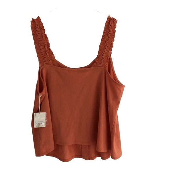 A.n.a Orange Pullover Top 1X - Picture 5 of 7